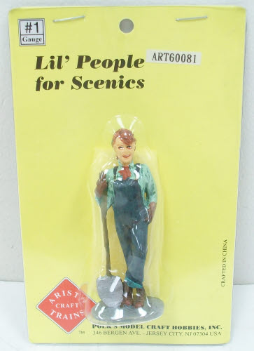 Aristo-Craft ART60081 G Woman Worker w/Shovel Figure