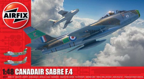 Airfix Products A08109 1:48 Canadair Sabre F.4 Military Aircraft Plane Model Kit