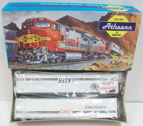 Athearn 05711 HO Canadian National Laser 48" Containers (2)