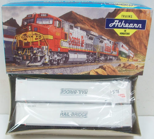 Athearn 05718 HO Railbridge 48' Containers (2)