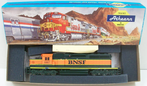 Athearn 4801 HO BNSF SD40-2 Diesel Locomotive #6867