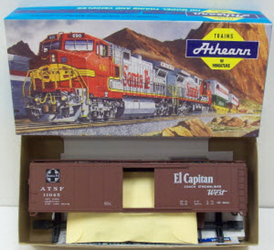 Athearn 5052 HO ATSF El Captain Boxcar Kit