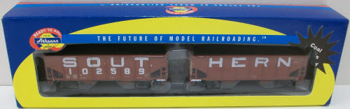 Athearn 91499 HO Southern 34' 2-Bay Hoppers (Set of 2)