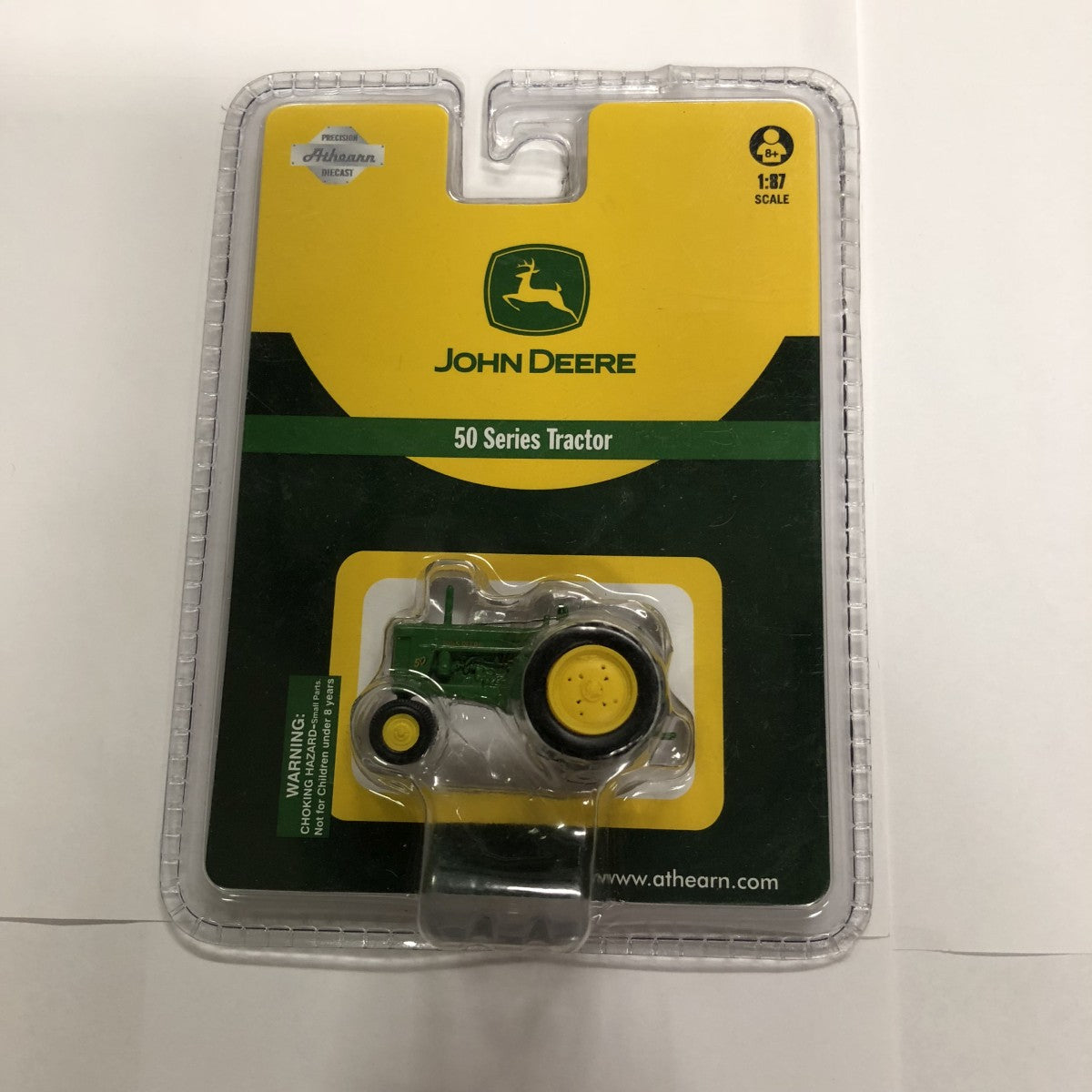 Athearn 7701 1:87 Ready To Roll Die-Cast John Deere 50 Series Tractor