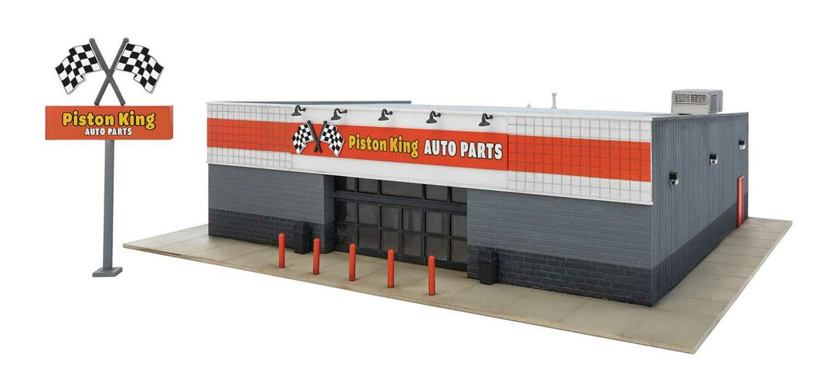 Walthers 933-4114 HO Auto Parts Store Building Kit