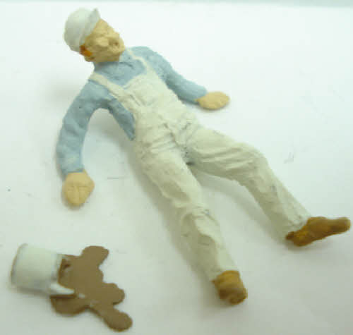 Arttista 1440 O Fallen Painter Pewter Figure
