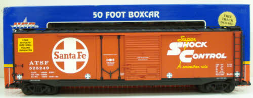 USA Trains 19300C G Santa Fe Boxcar #525249