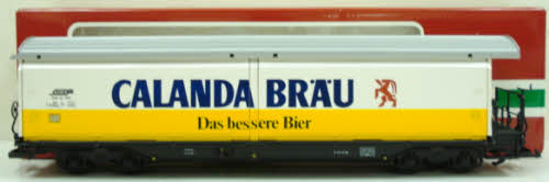 LGB 40570 G Gauge Calanda Brau Sliding Side Car