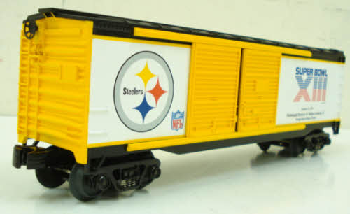 MTH 30-74438 Pittsburgh Steelers Super Bowl XIII 40' Double Door Boxcar