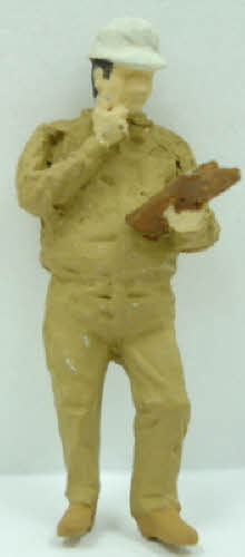 Arttista 1149 O Pewter Standing Man With Clipboard