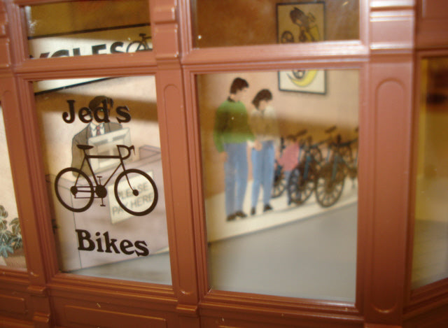 MTH 30-90092 Bicycle Shop w/Blinking Sign