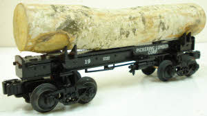 Lionel 6-29496 Pickering Lumber Co. Log Car Set #1