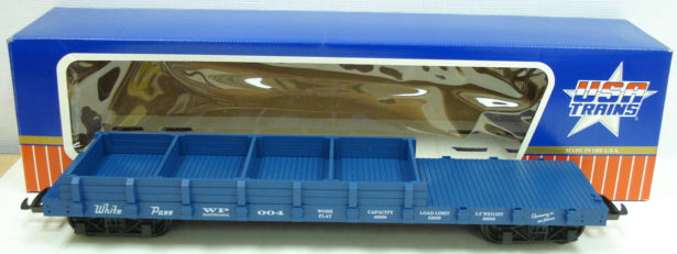 USA Trains 1828 G White Pass Work Flat Car