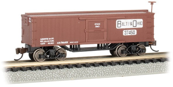 Bachmann 15656 N Baltimore and Ohio Old-Time Box Car