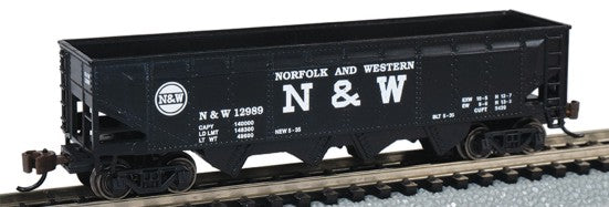 Bachmann 73353 N Norfolk & Western 40' Quad Hopper #12989