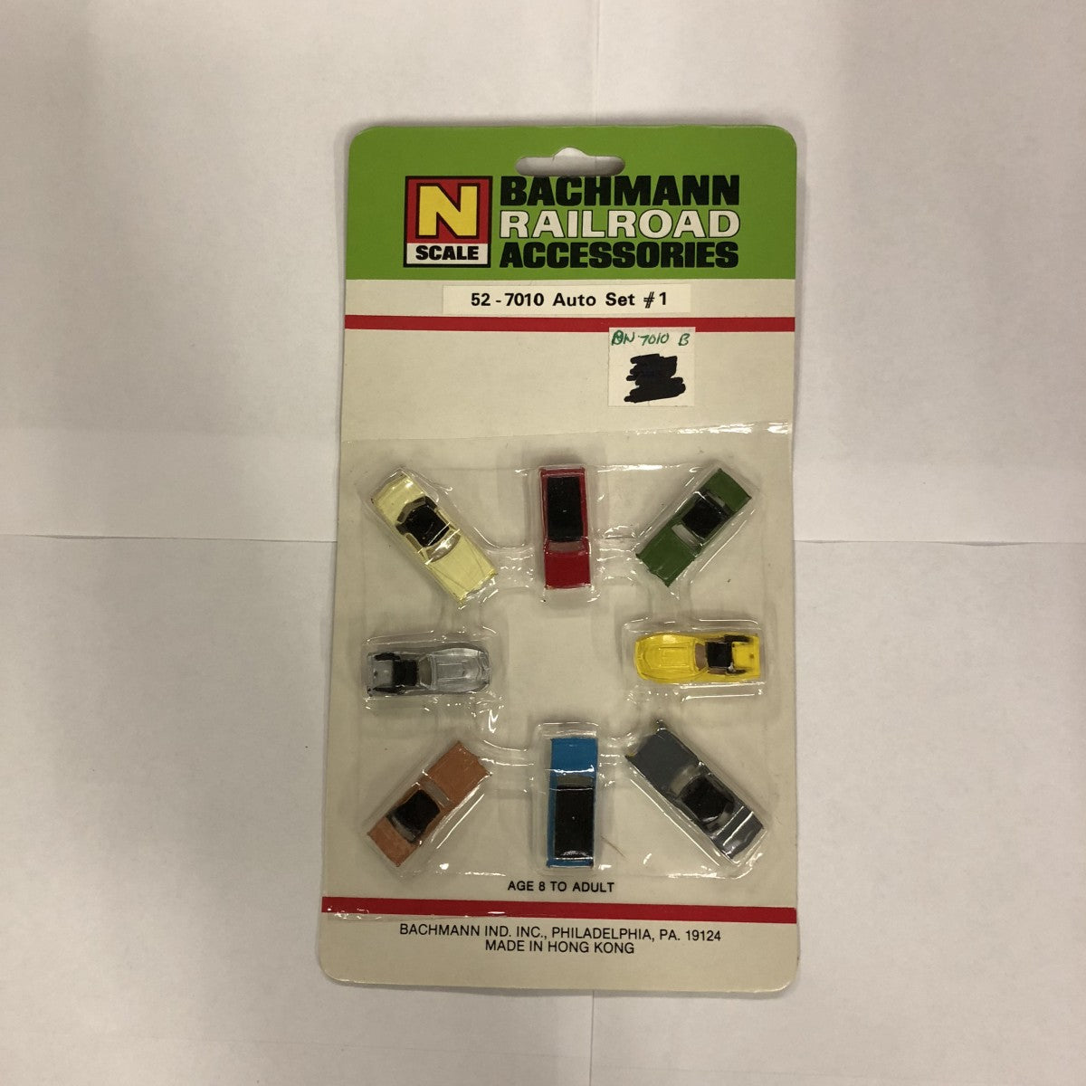 Bachmann 52--7010 N Scale Auto Set #1