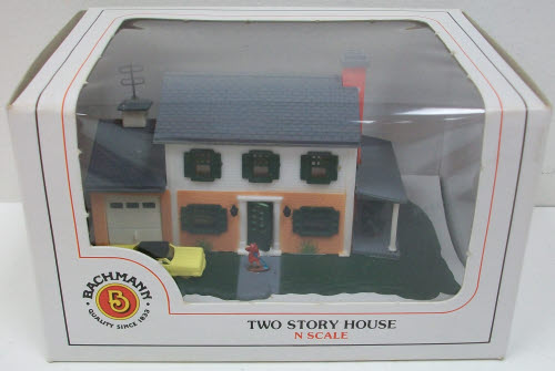 Bachmann 55-7313 N Scale Pre-Assembled 2-Story House