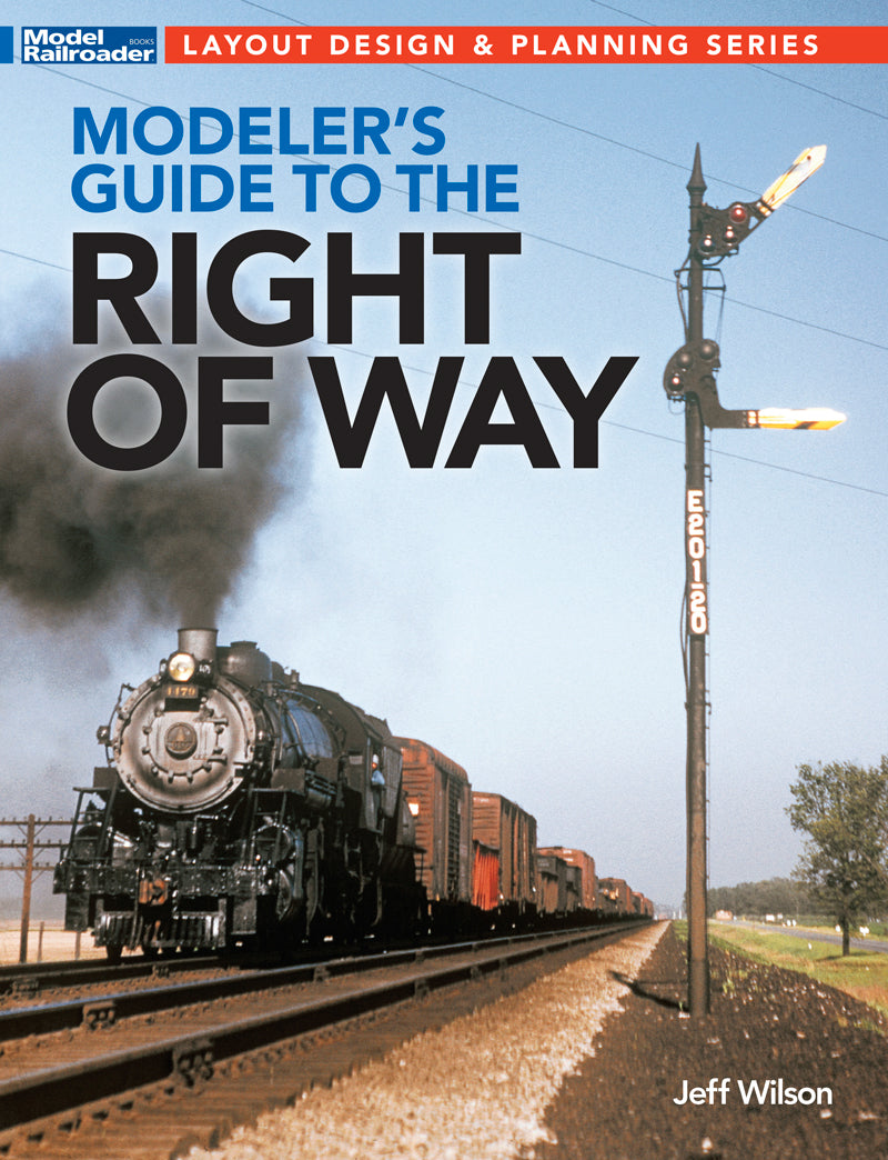Kalmbach 12840 Modeler's Guide to the Right of Way Softcover Book
