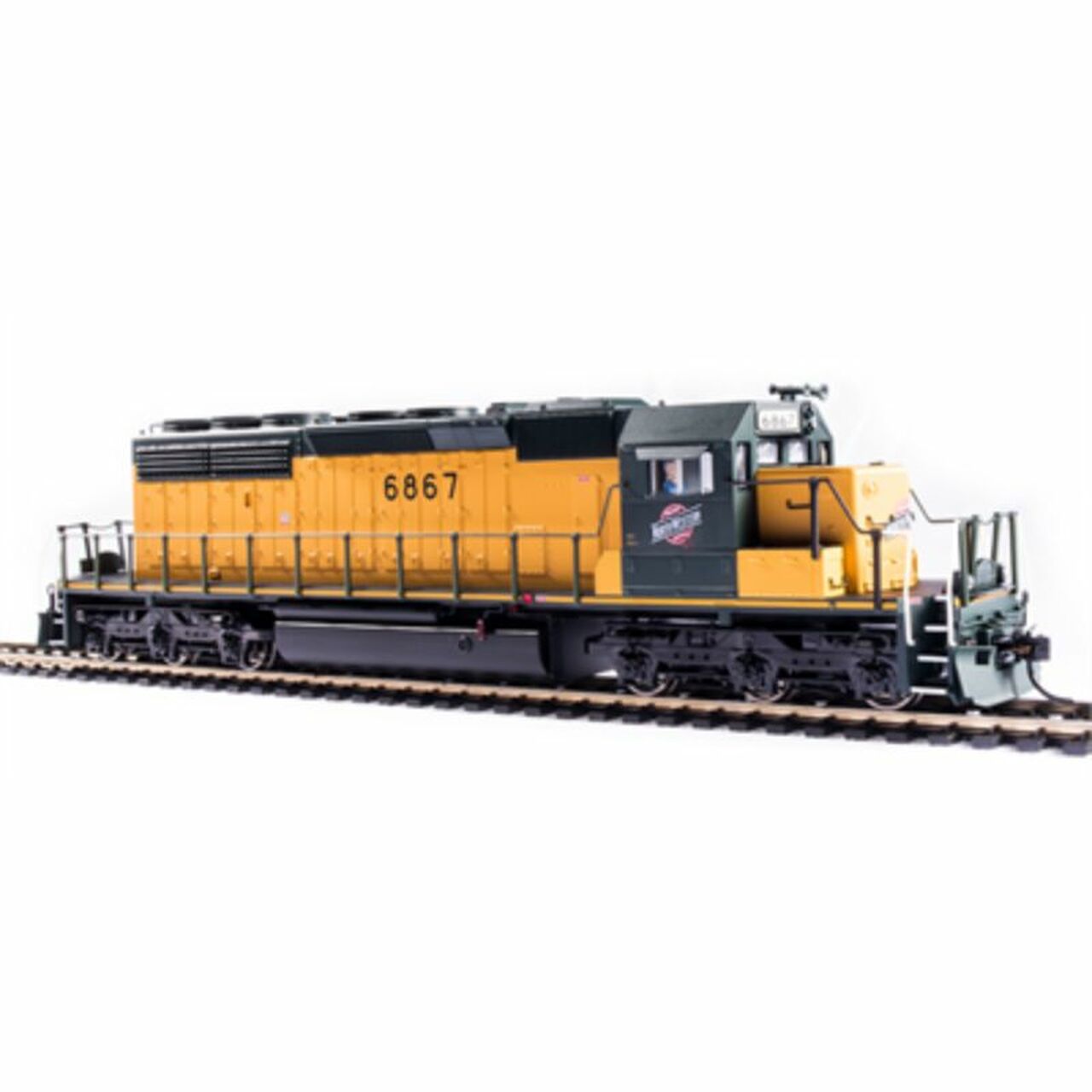 Broadway Limited 6781 HO CNW EMD SD40-2 Diesel Locomotive #6867