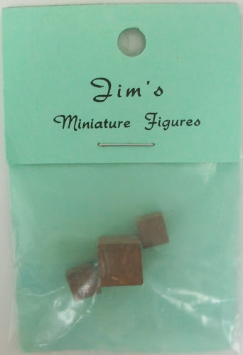 Jim's O Scale Pewter Hand Painted Boxes