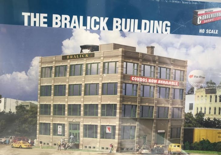 Walthers 933-3099 HO The Bralick Building Structure Kit