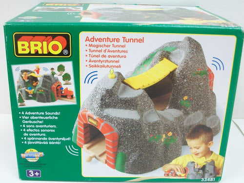 Brio 33481 Wooden & Plastic Adventure Tunnel Set