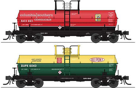 Broadway Limited 6477 HO Variety Set H 6000 Gallon Tank (Set of 2)