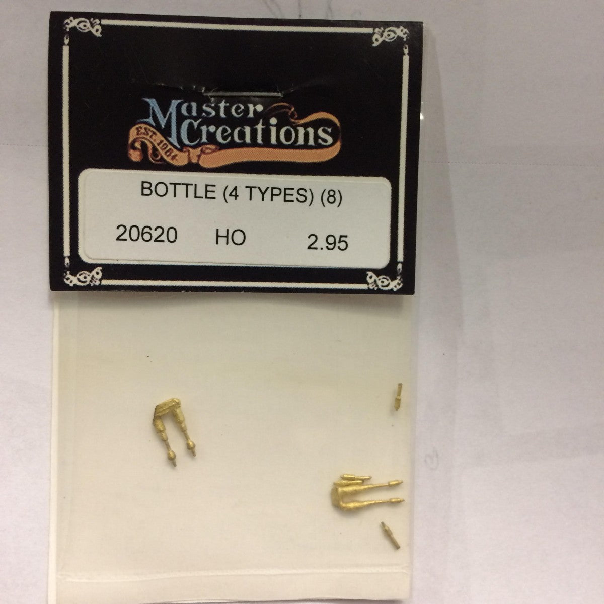 B.T.S. 20620 HO Bottles - 4 Types