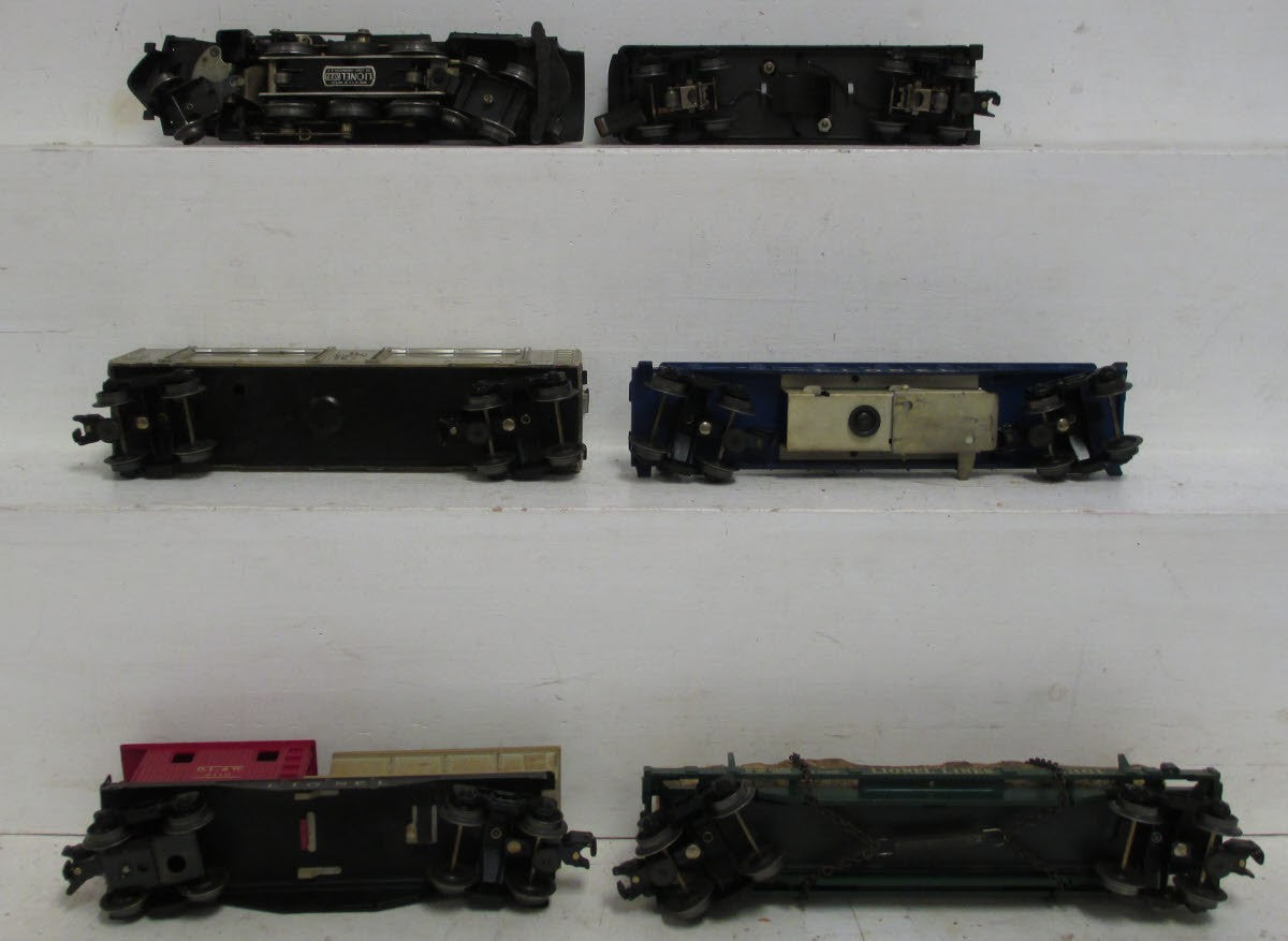Lionel 2571 Vintage O 637 Fort Knox Steam Freight Set w/736W,3419,6445,6361,6119