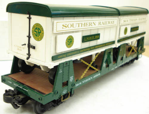 Aristo-Craft 46509 Southern Railway Piggyback Flatcar with Metal Wheels