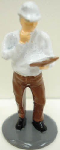 T&C Pewter Man w/ Hard Hat & Clipboard