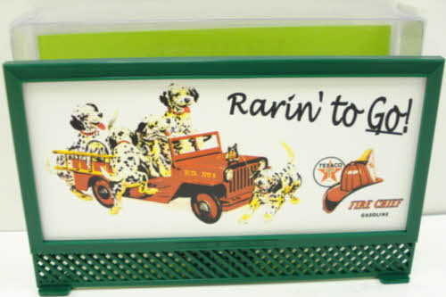 T&C Texaco Rarin To Go Lighted Blinking Billboard