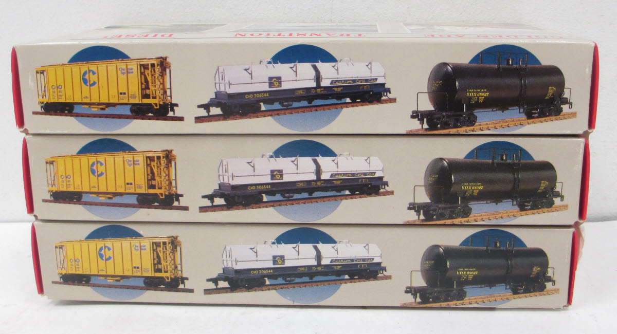 Walthers 932-9106 HO ADM PS-2 Covered Hopper Assorted Numbers Kit (Set of 3)