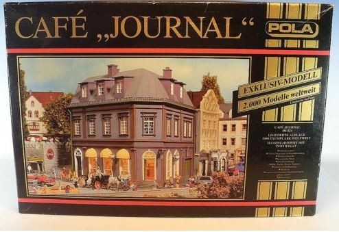 Pola 824 HO Café Journal Building Kit – Trainz