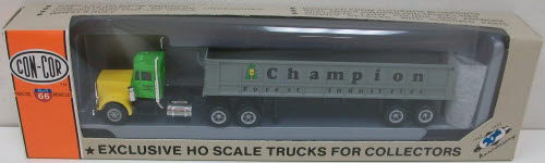 Con-Cor 0004-002020 HO Champion Tractor w/Dump Trailer