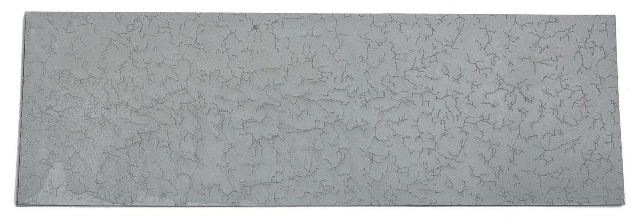 Chooch 8652 HO Distressed Concrete Flexible Roadway with Medium Cracks