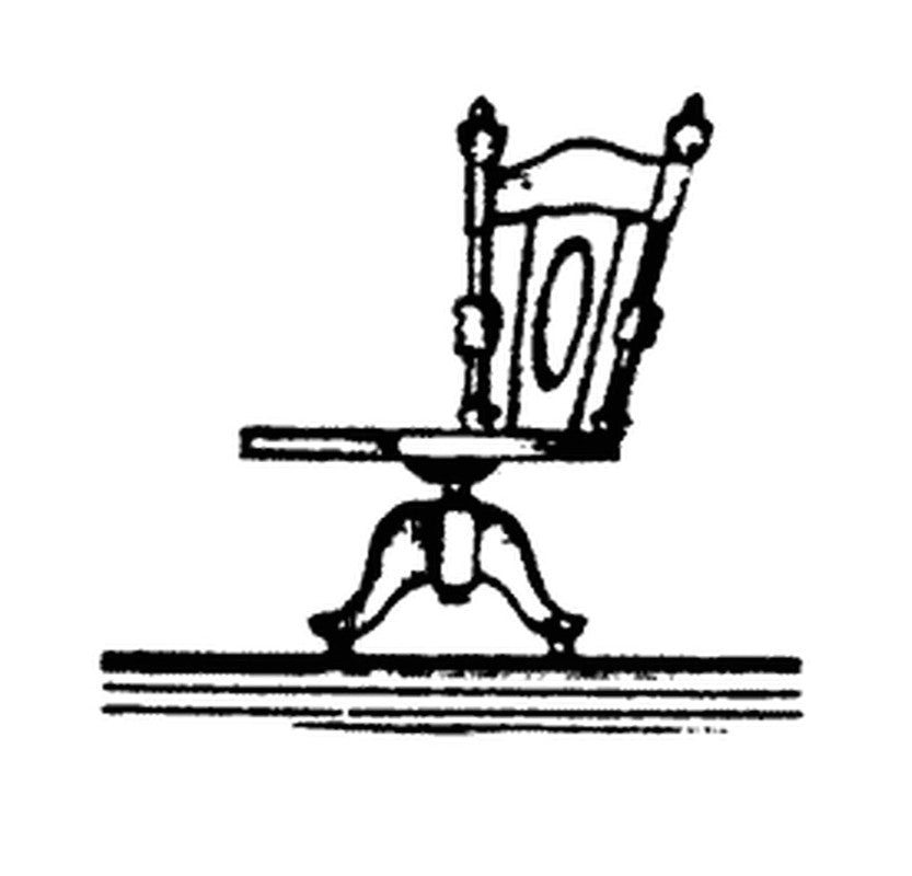 Scale Structures 2243 HO Swivel Chair without Arms (Pack of 2)