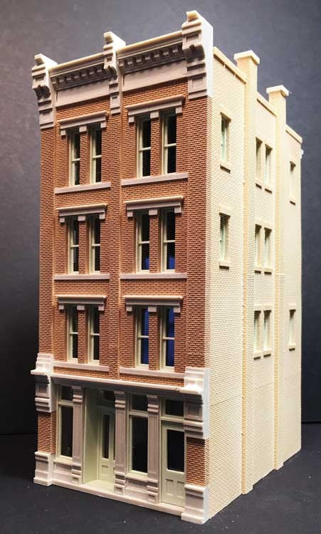 Lunde Studios 33 HO Center Ctr Resin Building Kit