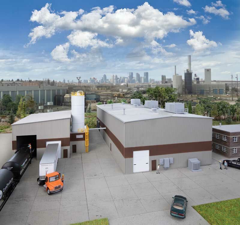 Walthers 933-4166 HO Chocolate Factory Building Kit