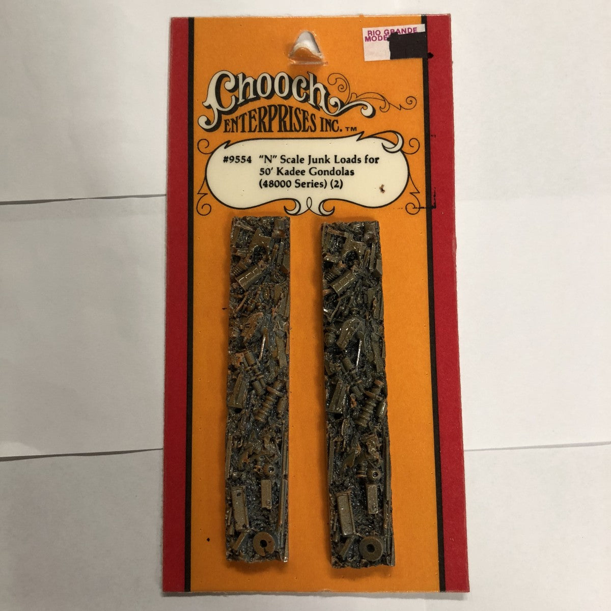 Chooch 9554 N Scale Junk Loads for 50' Kadee Gondolas (48000 Series) (2)