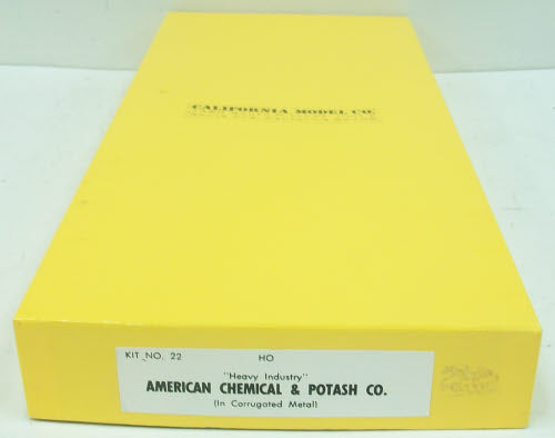 California Model Co 22 American Chemical & Potash Co.