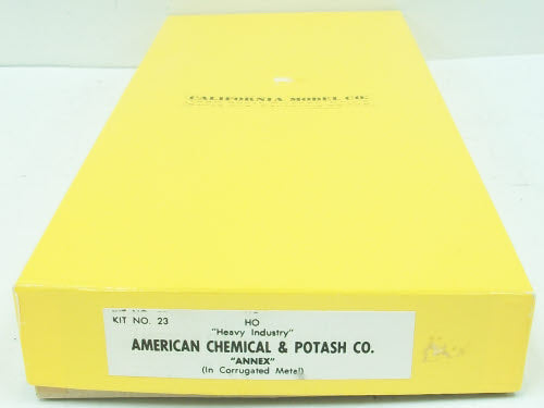 California Model Co 23 HO American Chemical & Potash Co. Kit