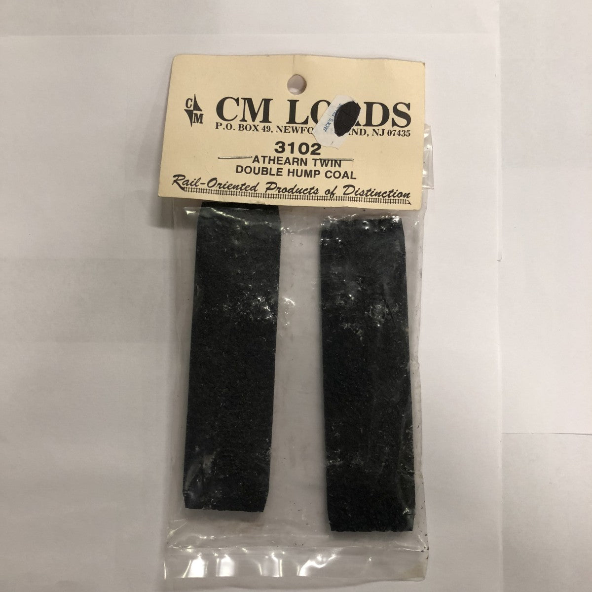 CM Loads 3102 HO Athearn Twin Double Hump Coal (Pack of 2)