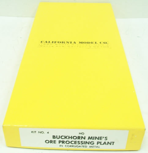 California Model Co 4 HO Scale Buckhorn Mine Plant Corrugated Metal Kit