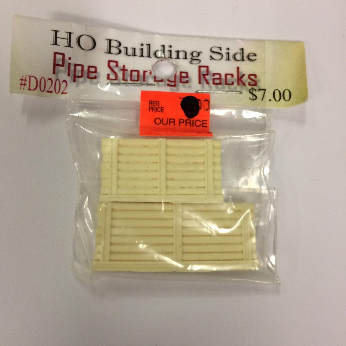 Model Tech Studios D0202 HO Pipe Storage Racks