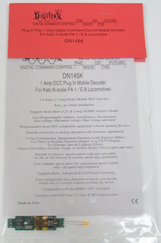 Digitrax DN145K Plug N Play Digital Command Decoder