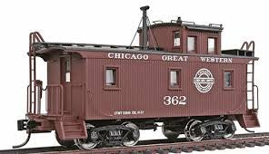 Walthers 932-7686 HO Scale CGW DMIR G2 Wood Caboose #362