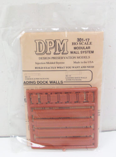 DPM 301-17 HO Plain Cornices Kit (Pack of 8)