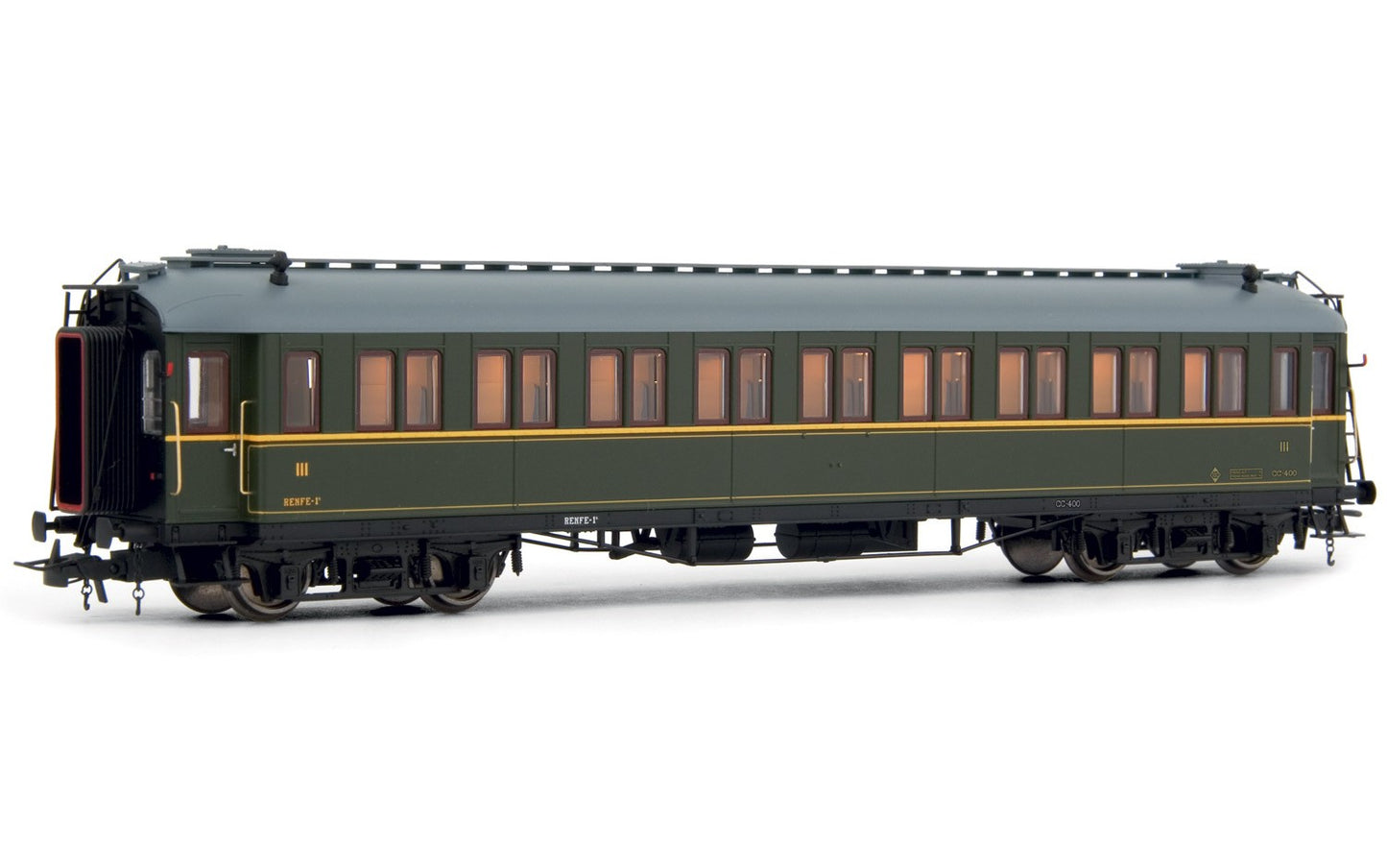 Electrotren E15015 HO RENFE Electrotren 3rd Class Coach #CC-400