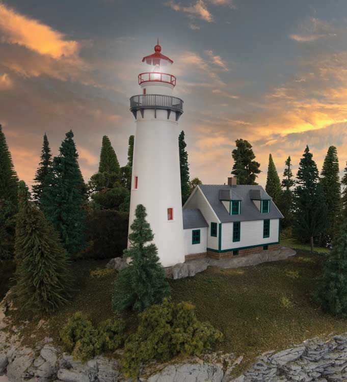 Walthers 933-3665 HO Eagle Point Lighthouse Building Kit